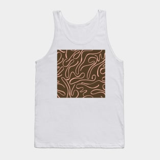 Minimal Abstract Pattern Tank Top